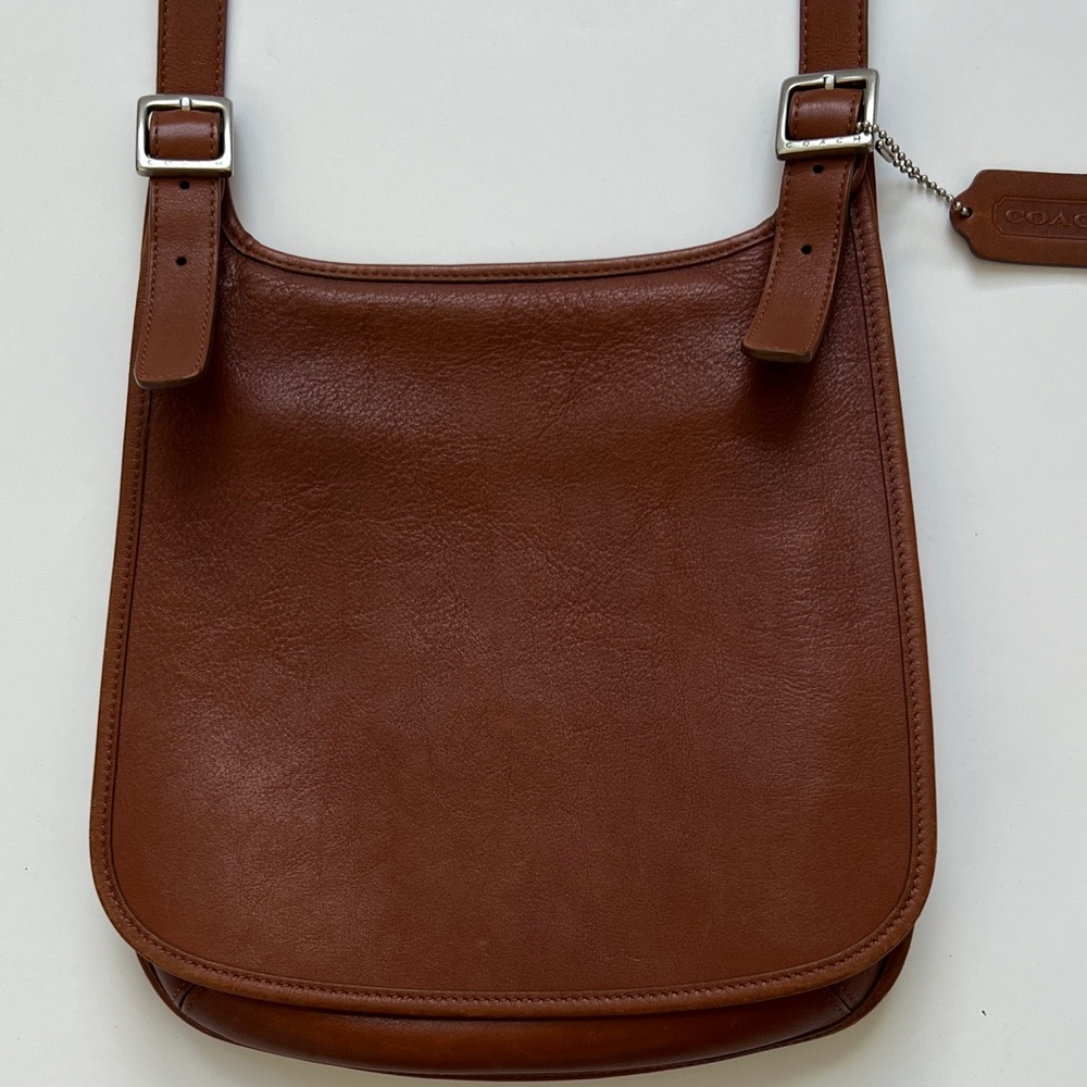 Coach Brown Leather Shoulder Bag - Picture 6 of 7